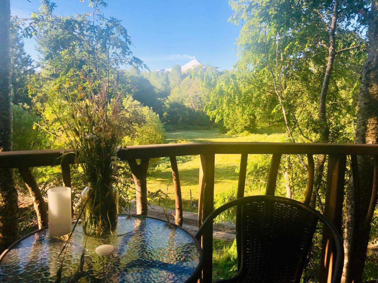 Elementos Eco Lodge Pucón Exteriör bild